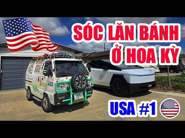 P10/T1~USA : SÓC LĂN BÁNH TRÊN ĐƯỜNG PHỐ MỸ, GIAO LƯU BÀ CON , LÁI MÁY BAY VÒNG QUANH LOS ANGELES