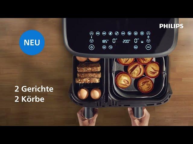 Philips Airfryer Combi & Dual Basket - Schneller. Gesünder. Leckerer.