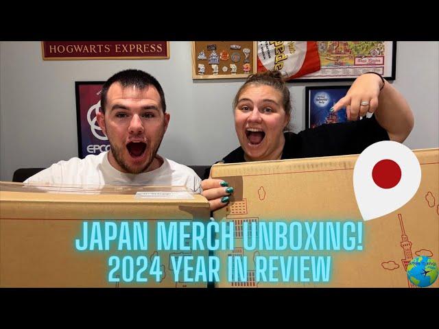 Japan Merch Haul Unboxing Tokyo Disney - Our 2024 Year in Review + 2025 Plans