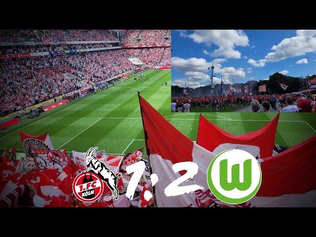 1.FC Köln - Wolfsburg 1:2 Fanmarsch + Stimmung Ultras Köln