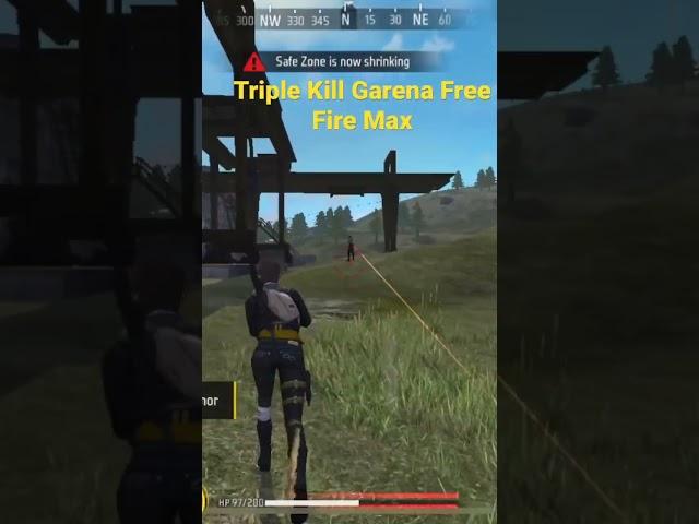 Triple Kill Garena Free Fire Max