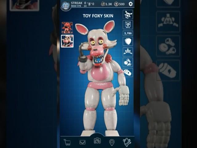 PRE MANGLE/TOY FOXY #fivenightsatfreddys #fnaf2 @CharlieTsun #Foxy