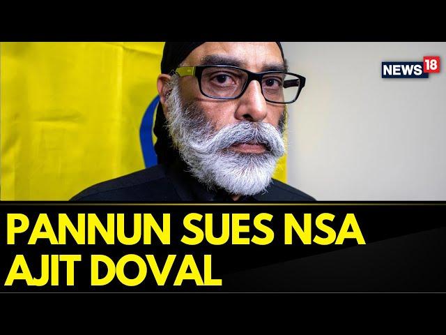 Pro-Khalistani Gurpatwant Pannun Sues Indian Govt, NSA Ajit Doval Over 'Foiled Assassination Plot'