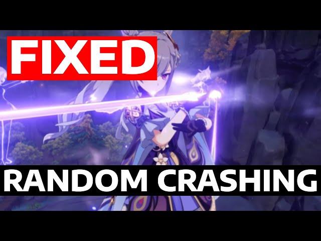 How To Fix Genshin Impact Crash on Startup & Random Crashing