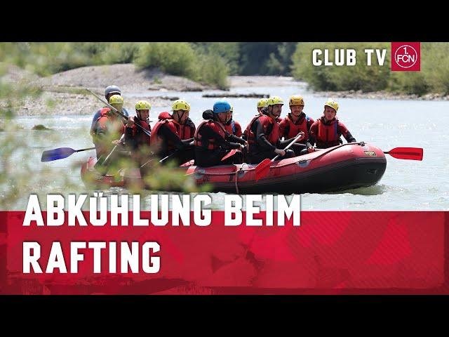 Teambuilding auf dem Wasser | Trainingslager | 1. FC Nürnberg