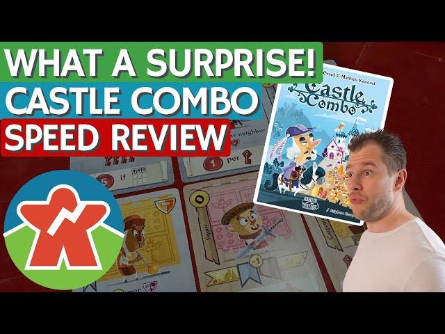 Castle Combo - Board Game Review - What A Surprise!