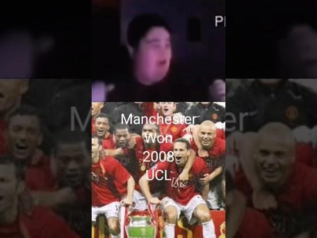 After Manchester United won the UCL in 2008  #messi #ronaldo #shorts #football #soccer