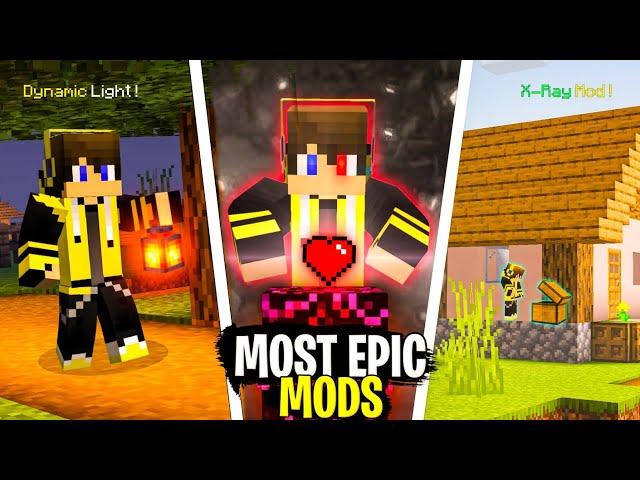 Top 5 MOST EPIC Mod for Minecraft PE 1.21 