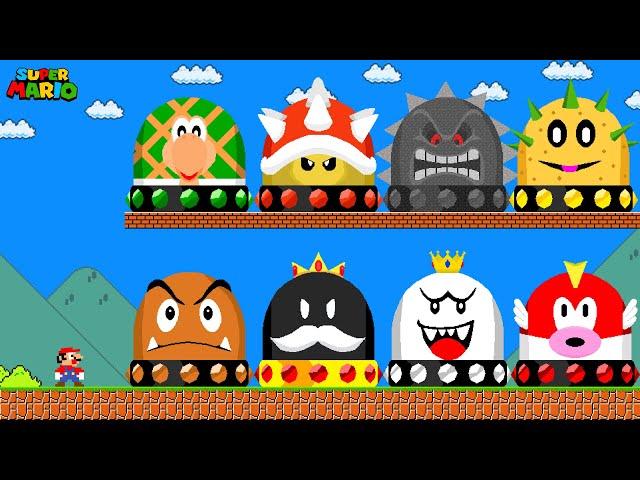 Can Mario Collect Ultimate All Enemies Switch in Super Mario Bros.?