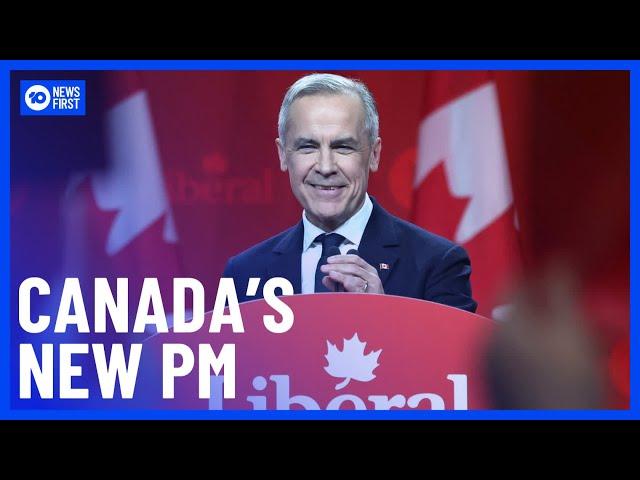 Mark Carney Becomes Canada’s New Prime Minister After Justin Trudeau’s Resignation | 10 News First