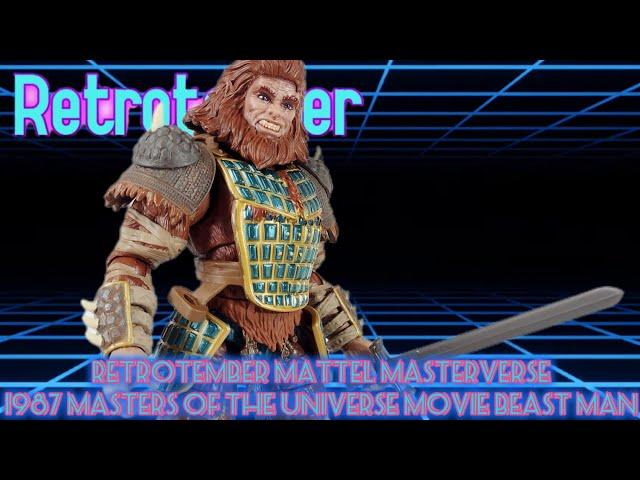 RETROTEMBER MATTEL MASTERVERSE 1987 Masters of the Universe Movie Beast Man