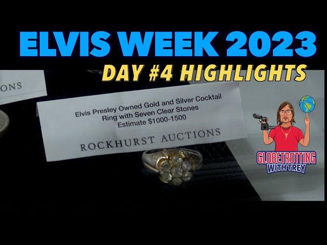 Elvis Week 2023 Day #4 Highlights - American Sound Studios & Elvis Rings, Badges, & More - TCB