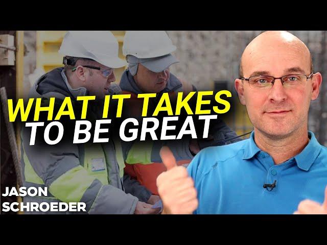 How To Be A Great Foreman