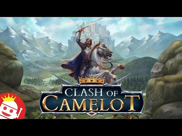 CLASH OF CAMELOT  (PLAY'N GO)  NEW SLOT!  FIRST LOOK! 