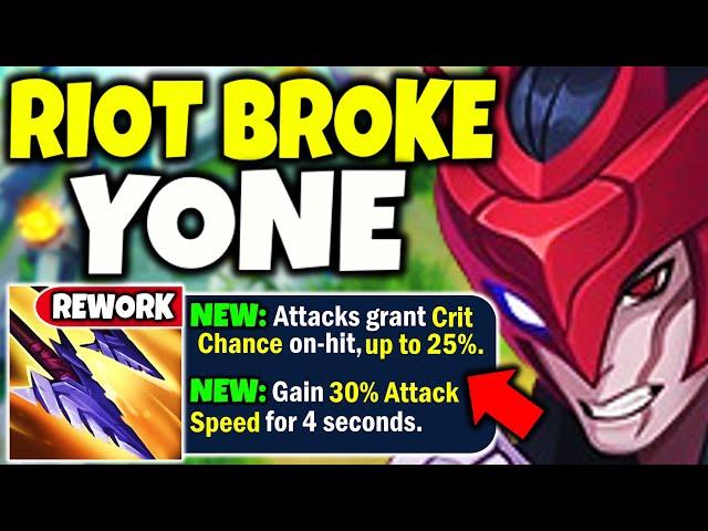 *NEW* YUN TAL WILDARROWS REWORK JUST BROKE YONE! (RIOT MESSED UP BIG TIME)