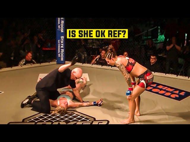 Scariest Knockouts in WOMEN'S MMA