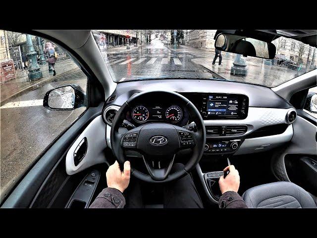 2021 Hyundai i10 (Comfort) 67HP - POV Test Drive. Nice city car!