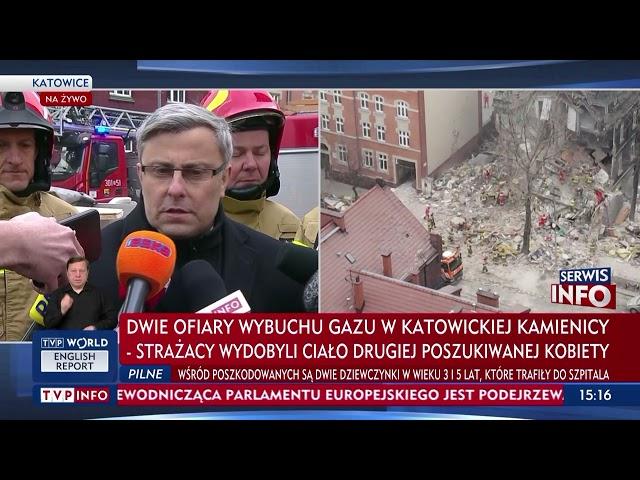 Katowice: odnaleziono ciało drugiej ofiary wybuchu gazu w kamienicy