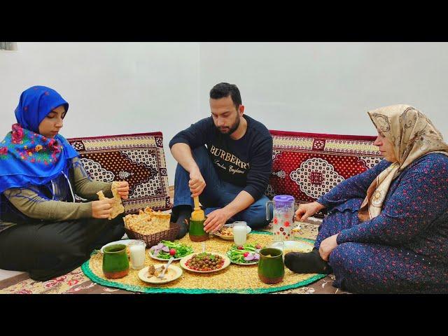 Cooking 500 years old authentic Iranian food Called Dizi (Abgoosht) | Country life