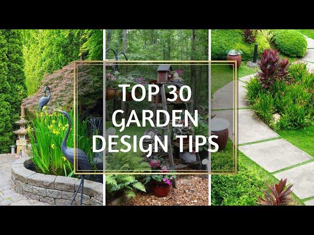 Ash top 30 garden design tips|garden landscaping tips|garden layout tips |Landscaping |garden design