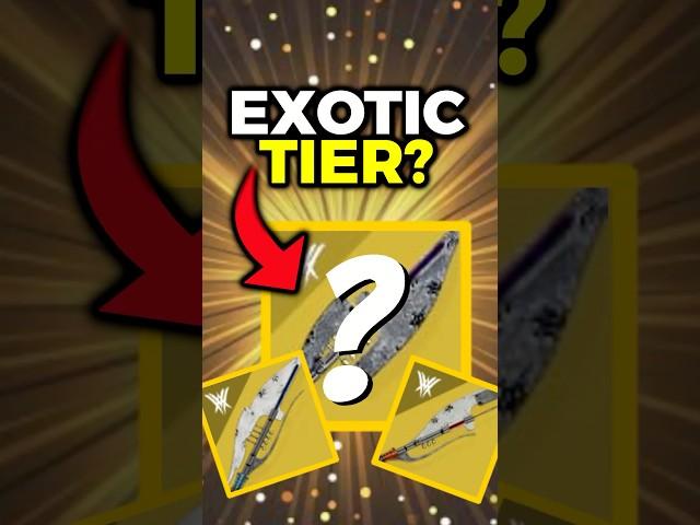 These are Finally Exotic?