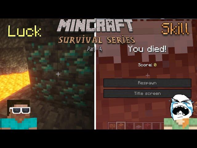 Lag gaye | Minecraft Survival Series Part 4