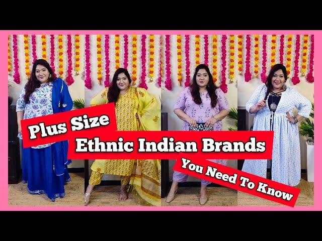 Ethnic wear Indian Brands Plus Size | Style Above Size | Vocal for Local |