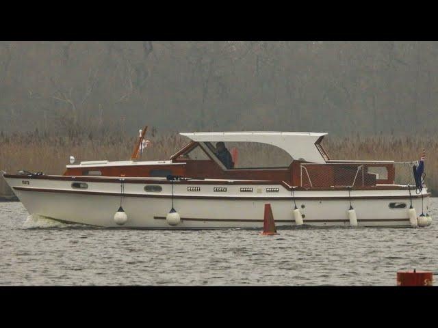 Trying to film boats in the middle of Winter in the rain