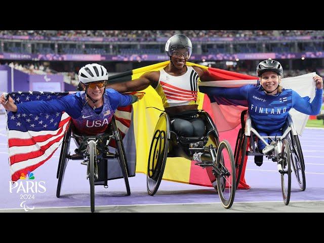 Tatyana McFadden earns historic 20th Paralympic medal with hard fought 100m silver | NBC Sports