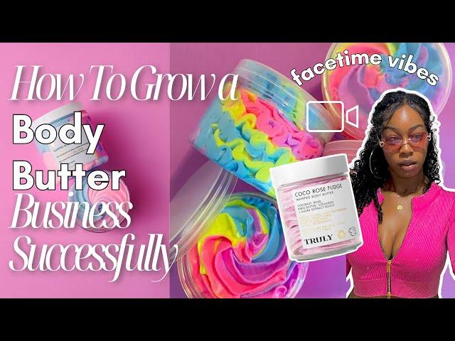 Packaging Orders + Business Advice: How to Make Your Body Butter Brand Successful