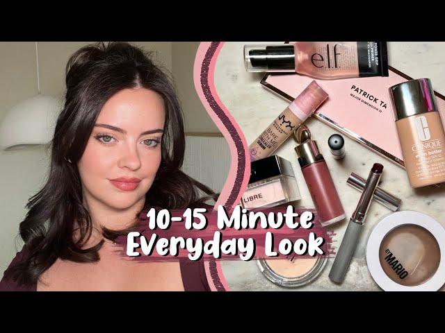 My 10-15 Minute Everyday Makeup Look  | Julia Adams