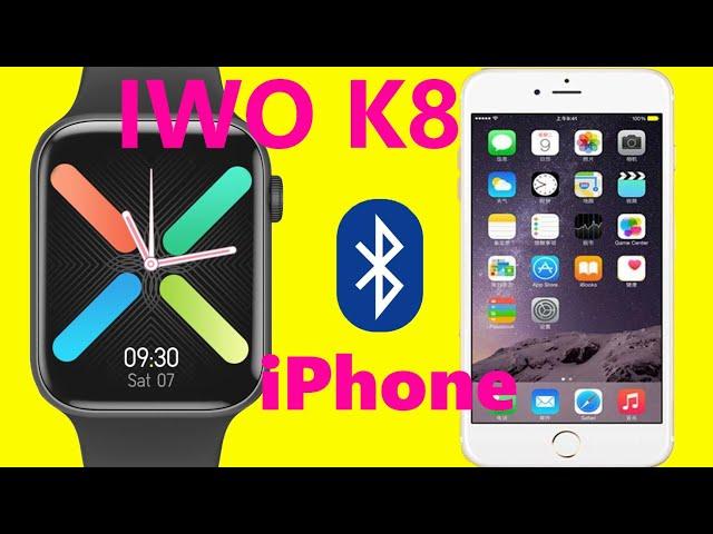 IWO K8(IWO 12 Ultra) Smartwatch Connect iPhone & Detailed Functions Review-First 1.78inch Big Screen