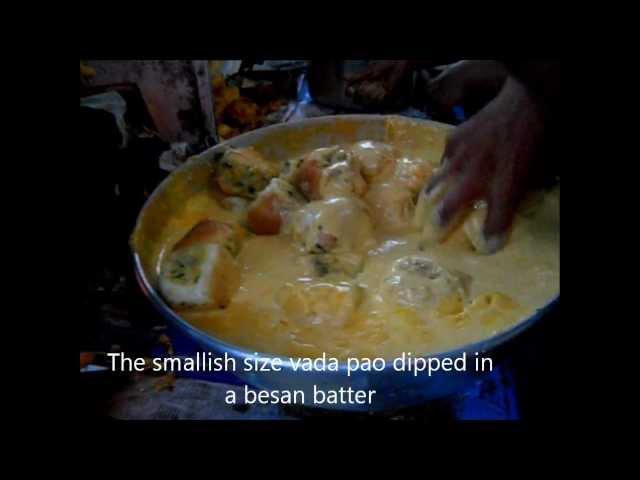 Bombay Vada Stall at Babajan Chowk - Indian Street Food Recipes