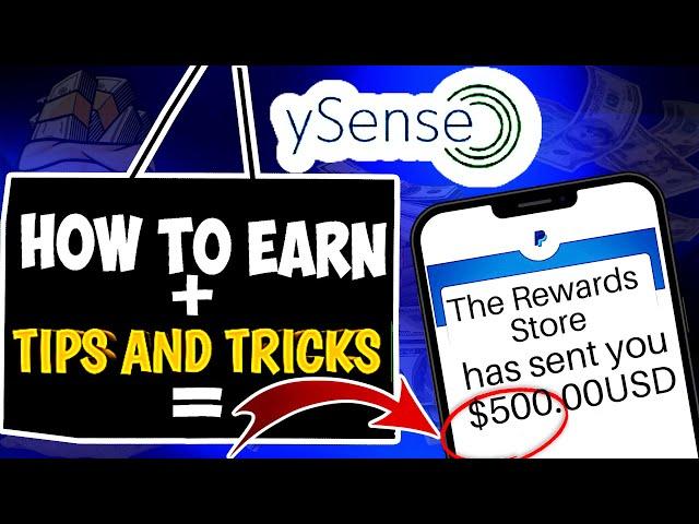 YSENSE: Easy Way To Earn Money Online With YSENSE TUTORIAL (For Beginners)