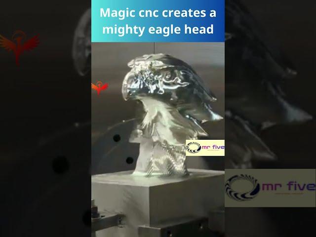 This CNC Machine Carves an EPIC Eagle Sculpture in Minutes!