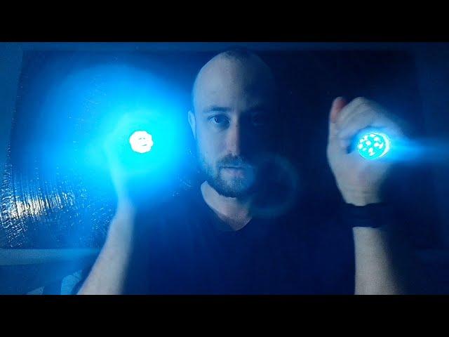 ASMR - Light Triggers Video - Flashlights, Frontal Light, Surprise Light, Tapping Sounds