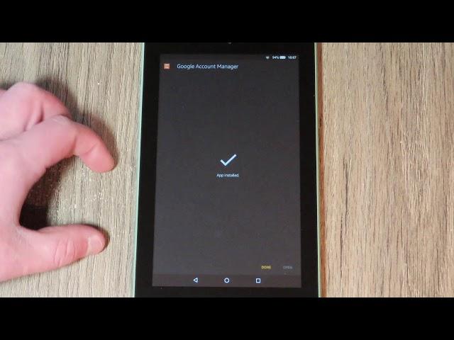 How to Install Google Play on the New Amazon Kindle Fire 7 (9th Gen)