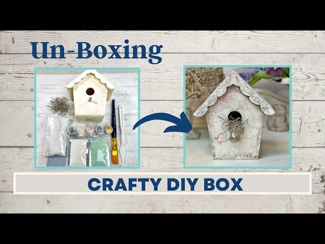 Un-boxing the Crafty DIY Box