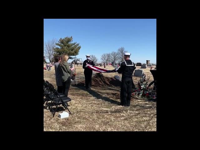 Mark D Grote Military Funeral Honors Ceremony