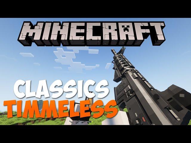 Minecraft: ЛУЧШЕЕ ОРУЖИЕ!!! Обзор модов - Timeless and Classics Zero