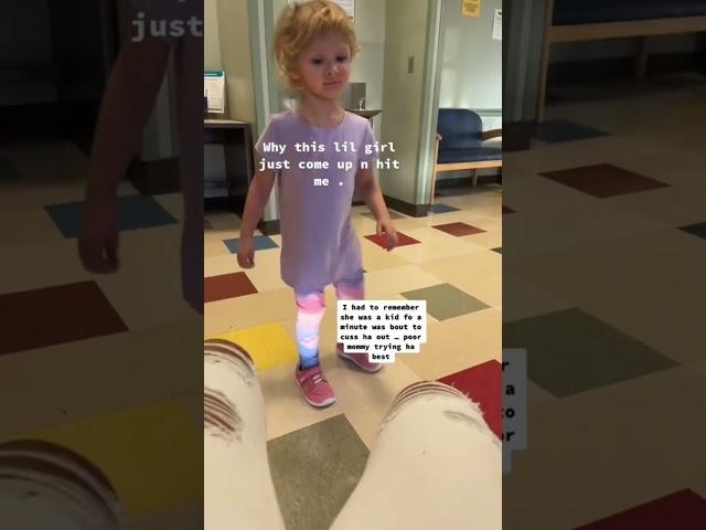 Little Girl With Deaf Mom Chose VI0LENCE Today! 