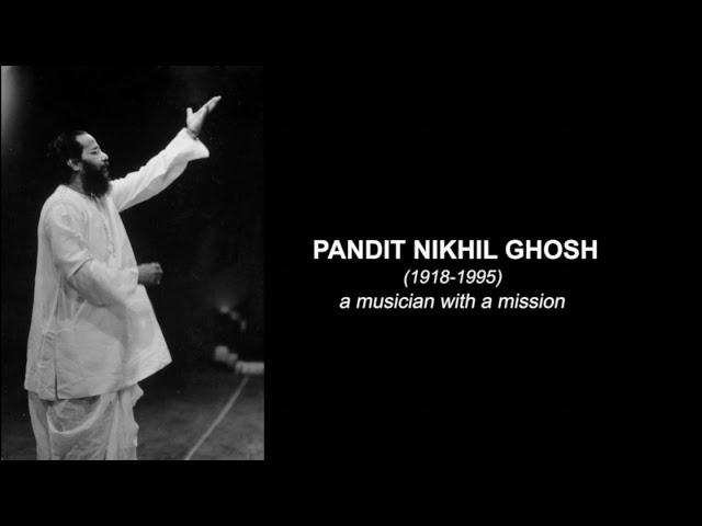 The Sage of Tabla I Pandit Nikhil Ghosh I Full Documentary