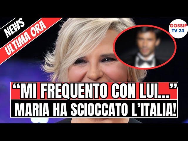  MARIA DE FILIPPI SVELA LA VERITÀ: “IL MIO NUOVO COMPAGNO È…”