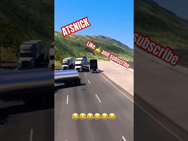 Bye have a great time #americantrucksimulator #ats #funny#trucksimulator#viral