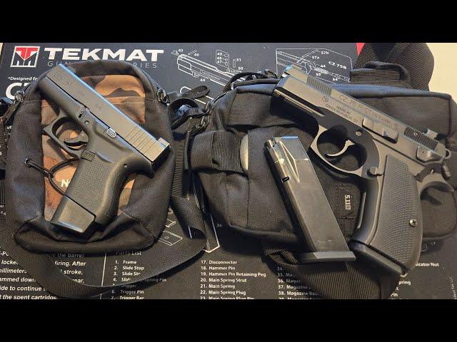 The North Face Jester Glock 43 vs 5.11 Lv6 2.0 CZ 75 P-01