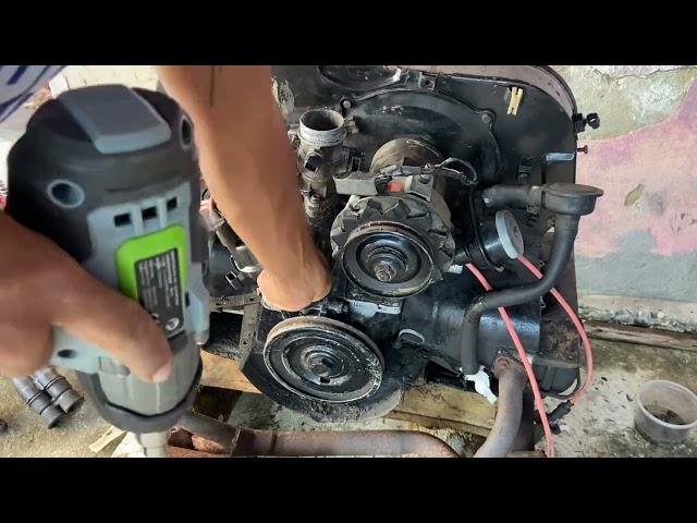 DESMONTAGEM MOTOR FUSCA 1600 COM INJEÇÃO ELETRÔNICA PARTE 2