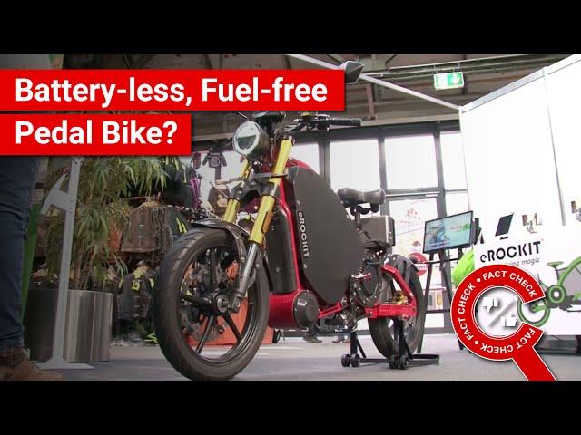 FACT CHECK: Does Video Show Pedal Bike that Doesn't Need Battery or Petrol?