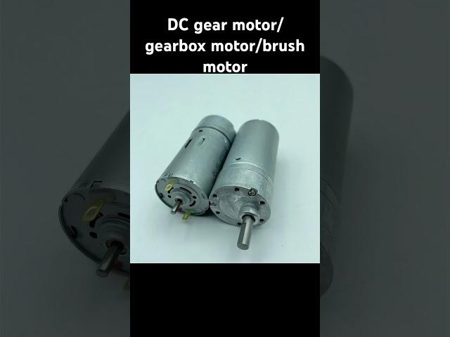 DC gear motor/geared motor/brush motor/gearbox motor manufacturer/