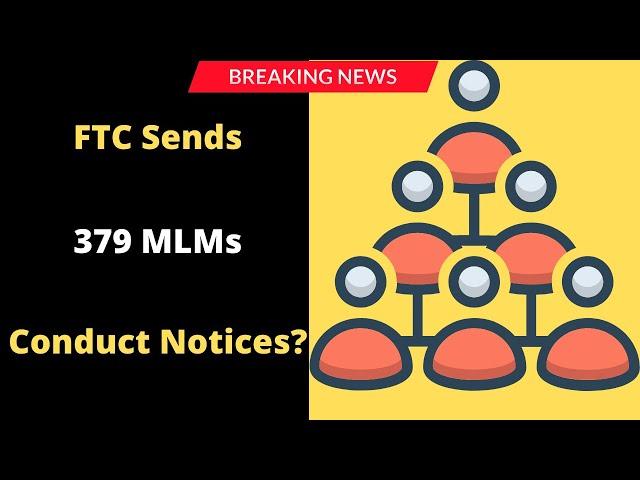 FTC  Sends 379 MLM Companies notices about unfair conduct #shorts