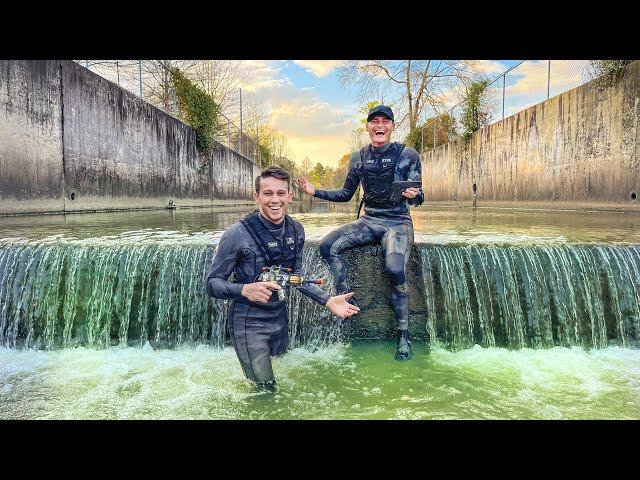 Uncovering Dark Secrets: Treasure Hunters Search Shallow Canal for Murder Weapons and Find 2 Guns!